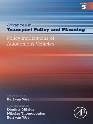 cover image of Policy Implications of Autonomous Vehicles